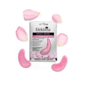 EFEKTIMA HYDROGEL EYE PADS HIALU-ROSE WRINKLES & "BAGS" UNDER EYES 1 pair