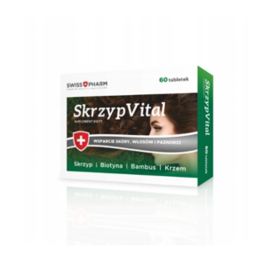 ERBAFARM Skrzypbella Horsetail + Biotin + Bamboo Supplement 60 tablets ERBAFARM Skrzypbella Horsetail + Biotin + Bamboo Supplement 60 tablets