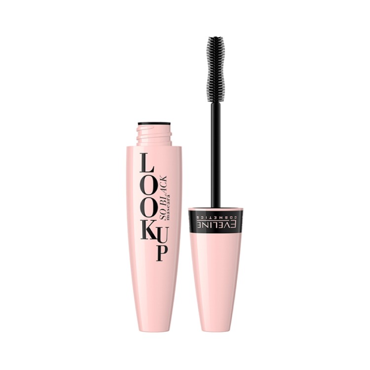 Eveline Look Up So Black Thickening Full Volume Separating Black Mascara 10ml