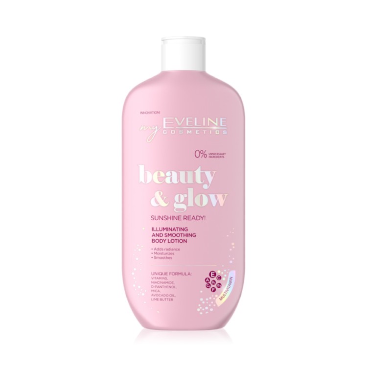 Eveline Beauty & Glow Illuminating and Smoothing Body Lotion 350ml