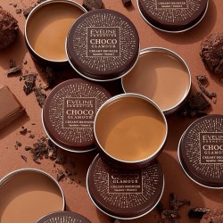 EVELINE CHOCO GLAMOUR CREAMY BRONZER WITH SQUALANE + VITAMIN E no.02