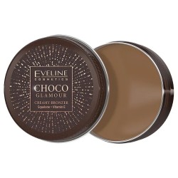 EVELINE CHOCO GLAMOUR CREAMY BRONZER WITH SQUALANE + VITAMIN E no.01