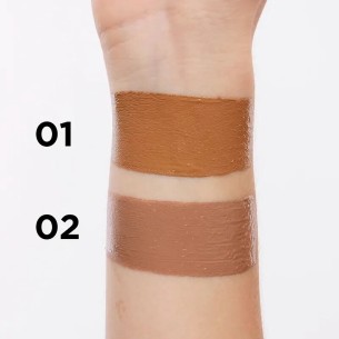 EVELINE CHOCO GLAMOUR CREAMY BRONZER WITH SQUALANE + VITAMIN E no.02 EVELINE CHOCO GLAMOUR CREAMY BRONZER WITH SQUALANE + VITAMIN E no.02