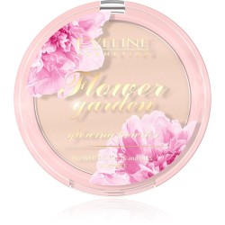 EVELINE FLOWER GARDEN ILLUMINATING PRESSED FACE POWDER 8G