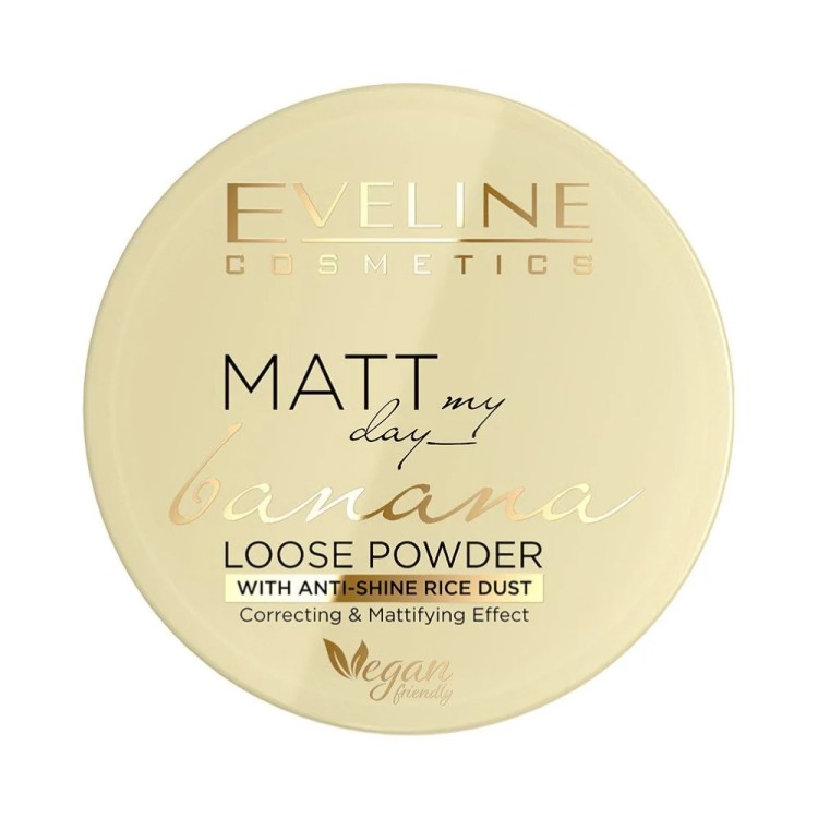 Eveline Matt My Day Banana Loose Powder Masking Imperfections 6g Eveline Matt My Day Banana Loose Powder Masking Imperfections 6g