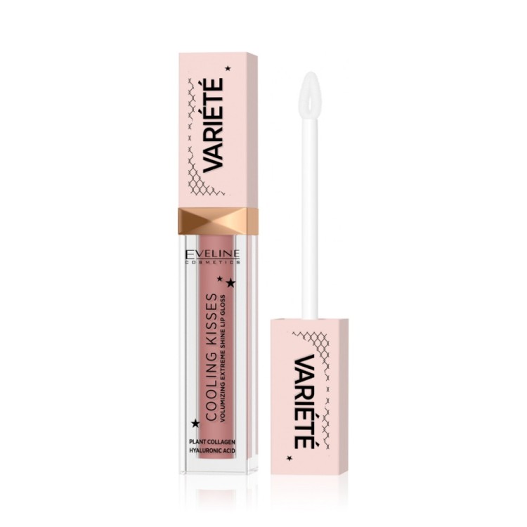 EVELINE VARIETE COOLING KISSES LIP GLOSS NO 03 6,8ml