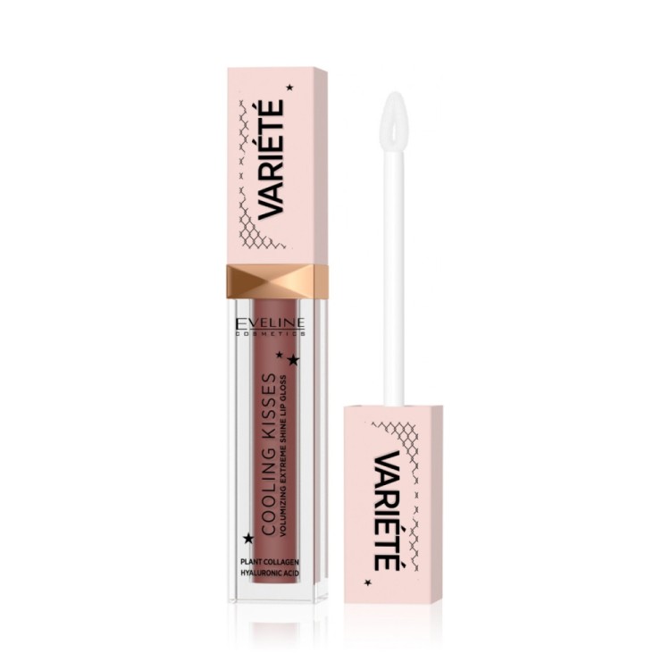 EVELINE VARIETE COOLING KISSES LIP GLOSS NO 04 6,8ml