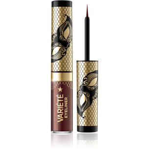 EVELINE VARIETE LIQUID EYELINER SHINY LONG LASTING &WATERPROOF no.02 SHINY BROWN  4ml EVELINE VARIETE LIQUID EYELINER SHINY LONG LASTING &WATERPROOF no.02 SHINY BROWN  4ml