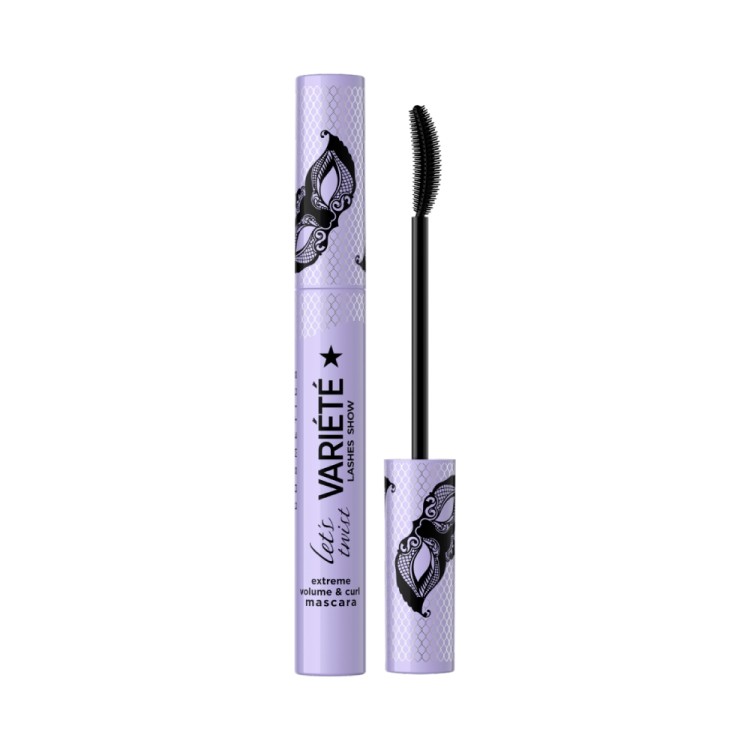 Eveline Variete Lashes Show Let's Twist Curling and Volumizing Black Mascara 10ml