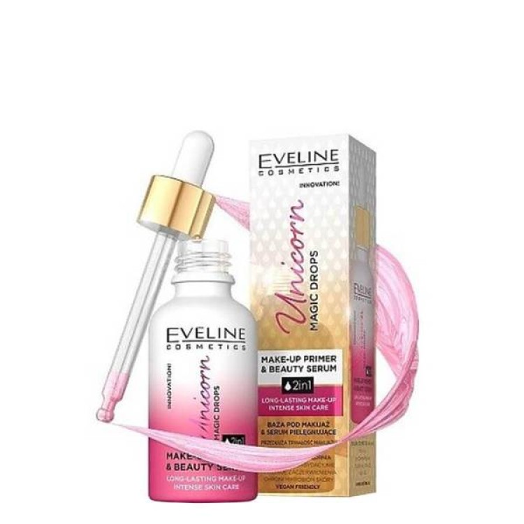 Eveline Unicorn Drops 2in1 Makeup Primer & Beauty Serum 30 ml