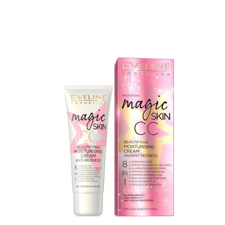 Eveline Magic Skin CC Beautifying Moisturizing Cream 50ml