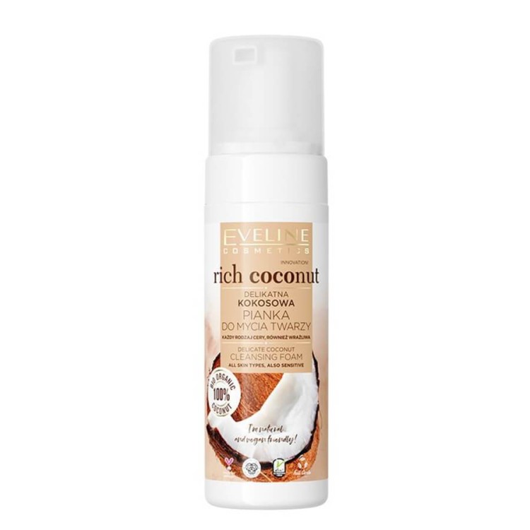 Eveline Rich Coconut Delicate Face Cleansing Foam 150ml