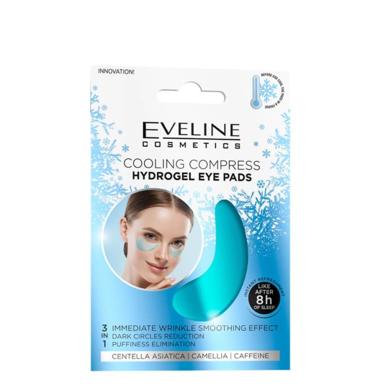 EVELINE Hydrogel eye pads, cooling compress 2pcs