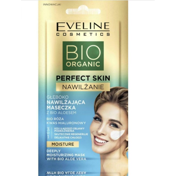 EVELINE PERFECT SKIN Intensively moisturizing mask with bioaloe 8ML