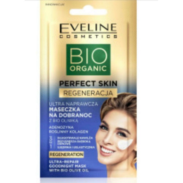 EVELINE PERFECT SKIN Ultra-healing bedtime mask with bio olive oil 8ML