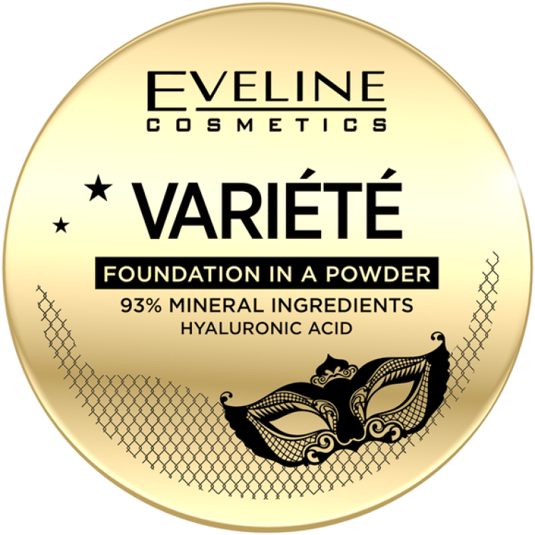Eveline Variete 93% Natural Ingredients Mineral Powder Foundation 03 LIGHT VANILLA 8g