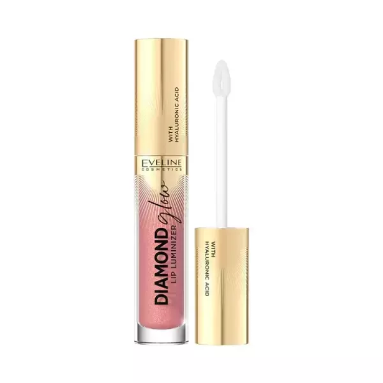 Eveline Diamond Glow Lip Luminizer with Hyaluronic Acid No 04 Raspberry Sorbet 4,5ml