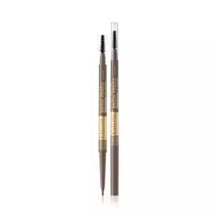 EVELINE MICRO PRECISE BROW PENCIL Ultra-precise eyebrow pencil 02 SOFT BROWN EVELINE MICRO PRECISE BROW PENCIL Ultra-precise eyebrow pencil 02 SOFT BROWN