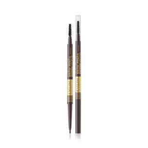 EVELINE MICRO PRECISE BROW PENCIL Ultra-precise eyebrow pencil 03 DARK BROWN EVELINE MICRO PRECISE BROW PENCIL Ultra-precise eyebrow pencil 03 DARK BROWN