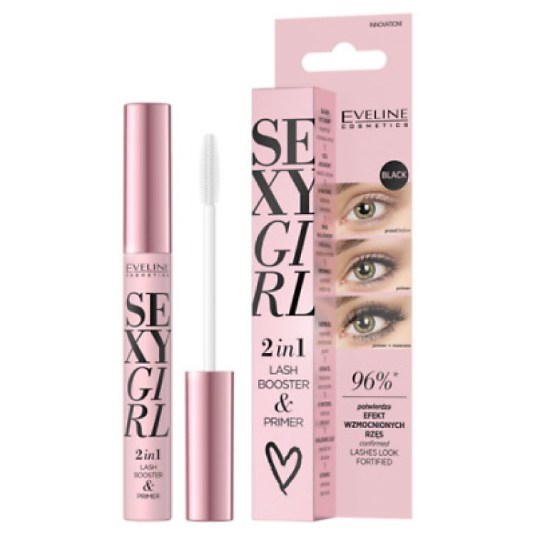 EVELINE SEXY GIRL 2IN1 LASH BOOSTER & PRIMER 10ml