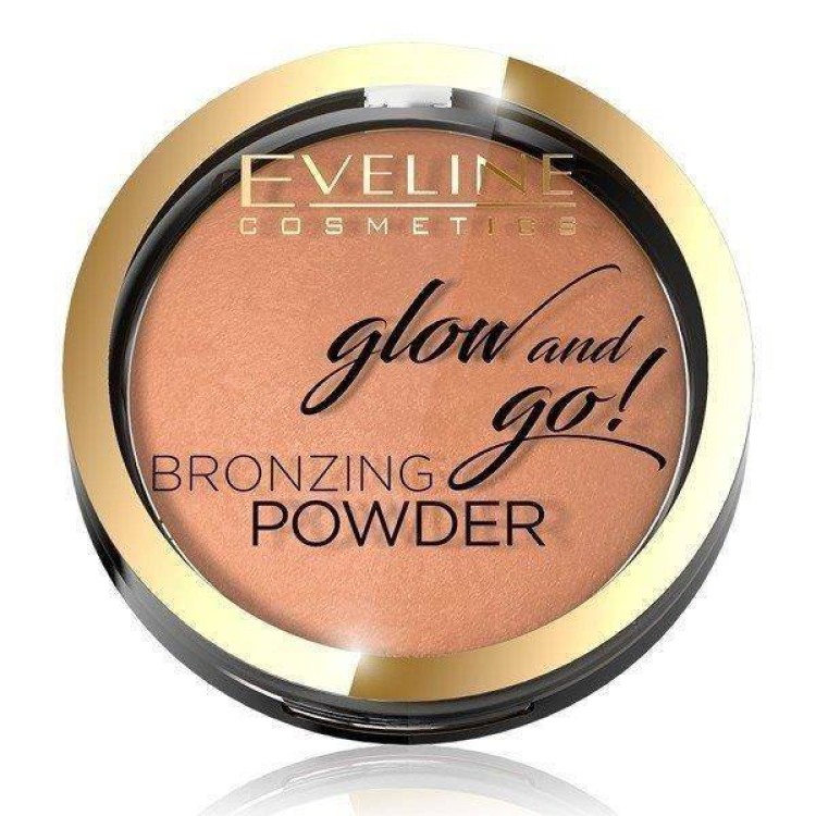 EVELINE GLOW AND GO  Bronzing powder Nr.02 - JAMAICA BAY