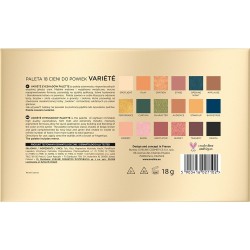 EVELINE VARIETE Eyeshadow palette 18 colors 18g