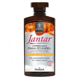 FARMONA JANTAR Relaxing bath foam with amber essence and orange extract 330ml FARMONA JANTAR Relaxing bath foam with amber essence and orange extract 330ml