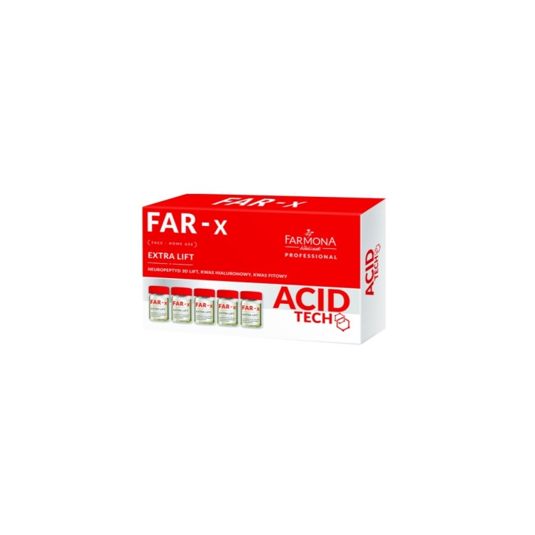 FARMONA PROFESSIONAL Acid Tech FAR-X Extra Lift With Hyaluronic And Phytic Acid HOME USE 5x5ml 