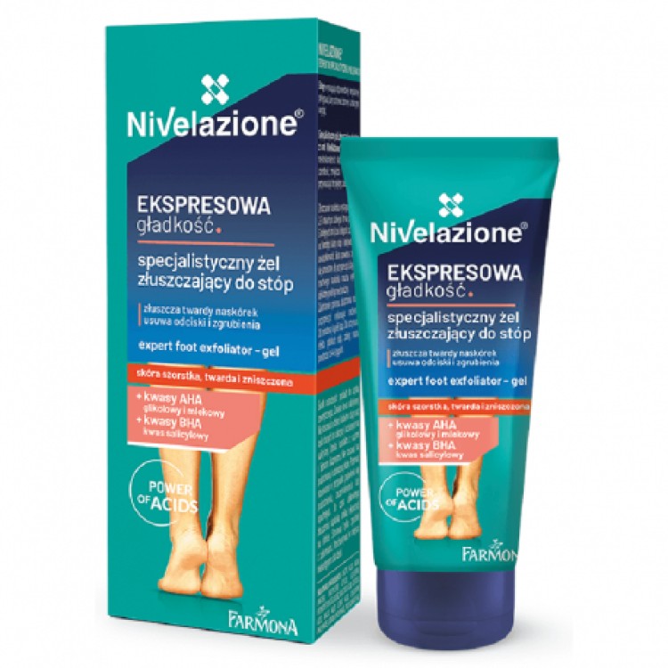 Farmona NIVELAZIONE A specialist exfoliating foot gel 50ml EXP: 05.2024