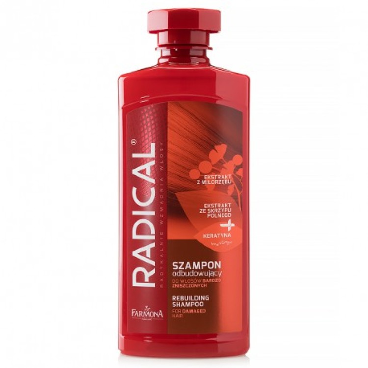 FARMONA RADICAL Rebuilding shampoo for very damaged hair 400ml FARMONA RADICAL Rebuilding shampoo for very damaged hair 400ml