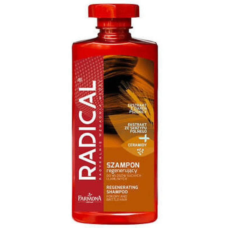 FARMONA RADICAL Regenerating shampoo for dry and brittle hair 400ml FARMONA RADICAL Regenerating shampoo for dry and brittle hair 400ml