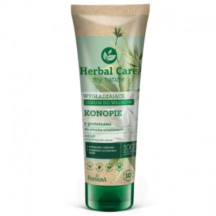 FARMONA HERBAL CARE Smoothing hair serum HEMP with proteins 100ml FARMONA HERBAL CARE Smoothing hair serum HEMP with proteins 100ml