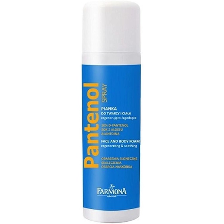 Farmona Panthenol Face and Body Foam in Spray Sunburns 150ml Farmona Panthenol Face and Body Foam in Spray Sunburns 150ml
