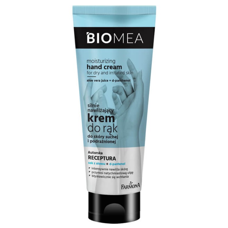 FARMONA BIOMEA Moisturizing hand cream with aloe vera juice 100ml