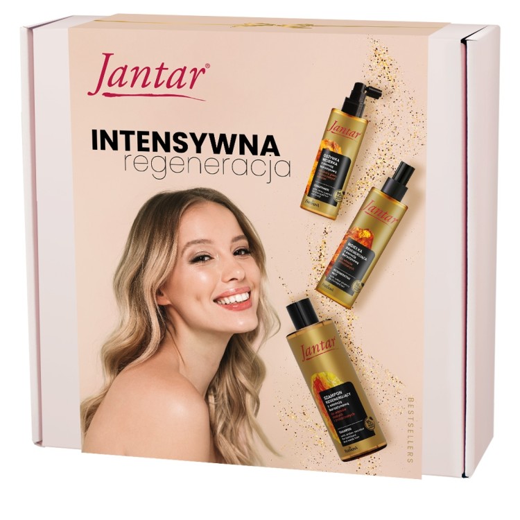 JANTAR Regeneration hair care set 3 elements (shampoo + conditioner + mist) JANTAR Regeneration hair care set 3 elements (shampoo + conditioner + mist)