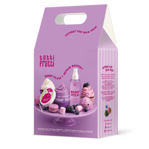 FARMONA TUTTI FRUTTI Body Care Set Berry Milk (Sugar Scrub + Alcohol-Free Mist) FARMONA TUTTI FRUTTI Body Care Set Berry Milk (Sugar Scrub + Alcohol-Free Mist)