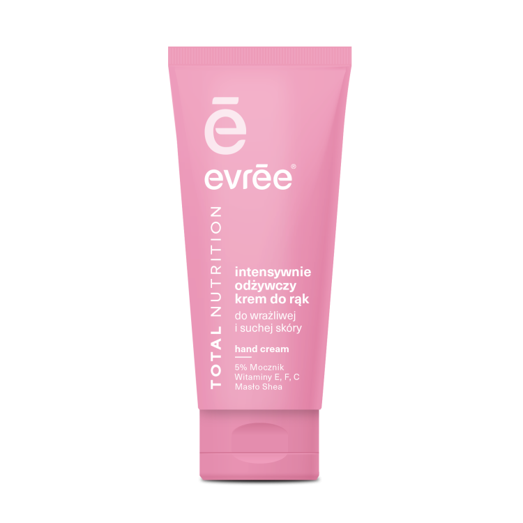 EVREE TOTAL NUTRITION Nourishing hand cream for dry and sensitive skin, 75ml