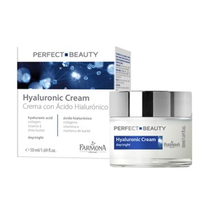 Farmona PERFECT BEAUTY Face Cream with Hyaluronic Acid & Collagen Day/Night 50ml Farmona PERFECT BEAUTY Face Cream with Hyaluronic Acid & Collagen Day/Night 50ml
