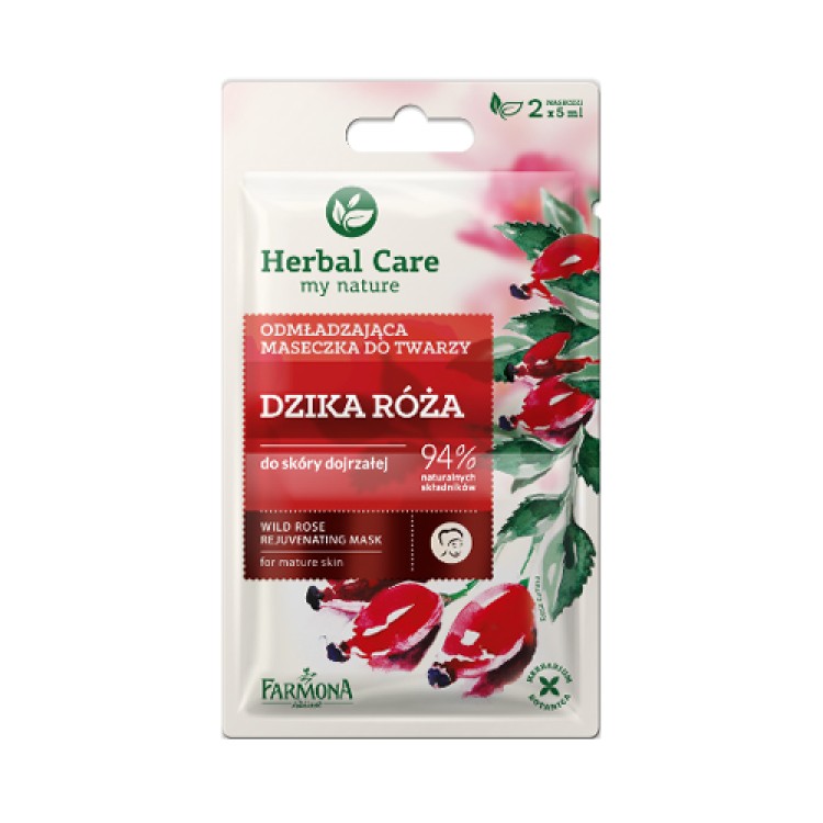 Farmona HERBAL CARE Wild Rose Rejuvenating Mask 2 X 5 ml