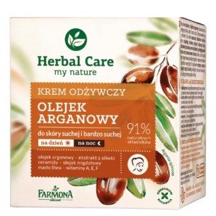 FARMONA HERBAL CARE Nourishing cream ARGAN OIL 50ml FARMONA HERBAL CARE Nourishing cream ARGAN OIL 50ml