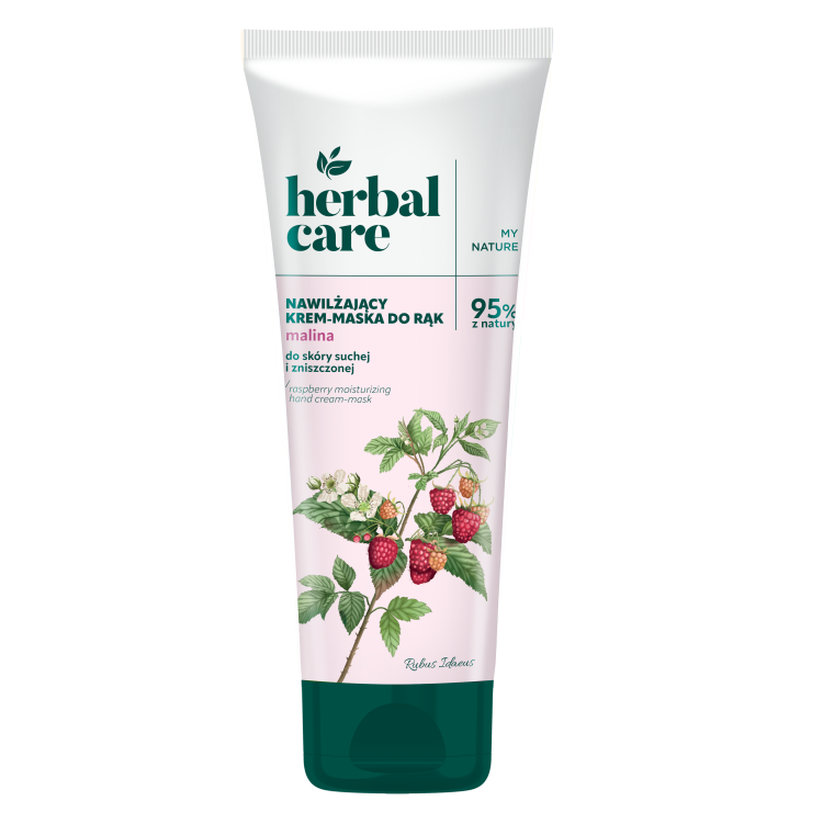 FARMONA HERBAL CARE Raspberry moisturizing hand cream-mask 100ml