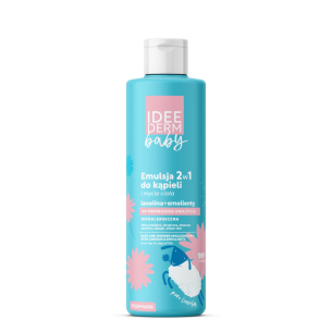 IDEEPHARM IDEE DERM BABY bath and shower emulsion 2 in 1 with lanolin & emollients from the 1st day of life 400ml IDEEPHARM IDEE DERM BABY bath and shower emulsion 2 in 1 with lanolin & emollients from the 1st day of life 400ml