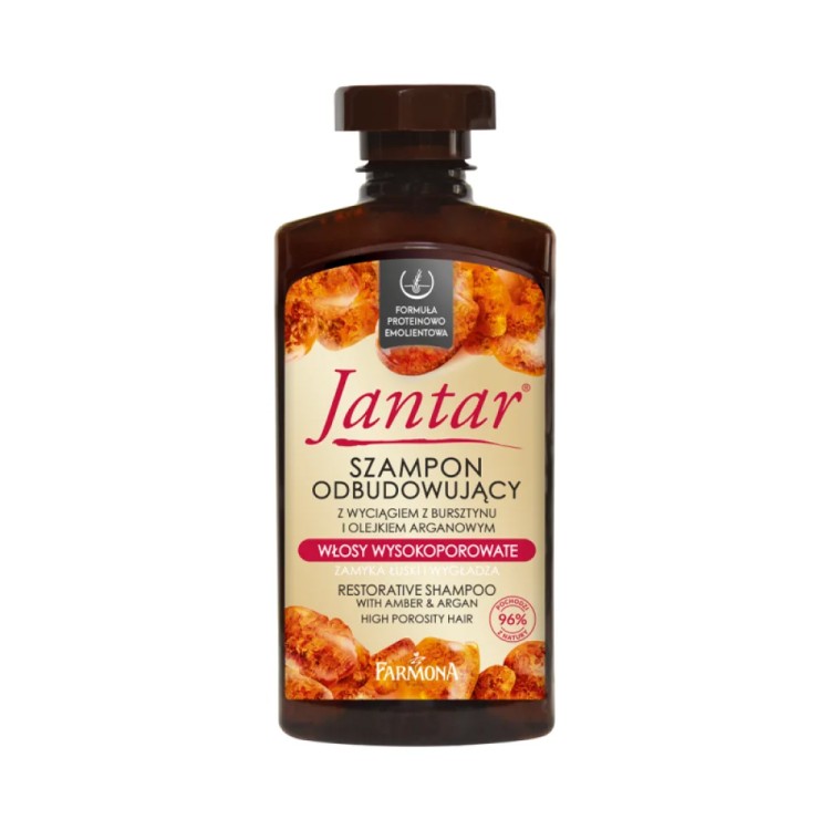 Farmona JANTAR Restorative shampoo with amber & argan for high porosity hair 330ml