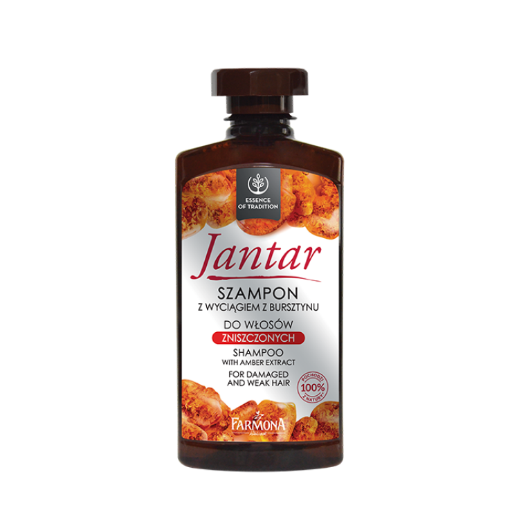 FARMONA JANTAR Regenerating shampoo with amber extract for damaged and weak hair, 330ml