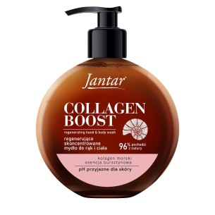 FARMONA Jantar Collagen Boost Regenerating hand (and body) soap amber essence + marine collagen 400ml