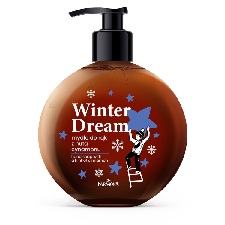 FARMONA JANTAR WINTER DREAM hand soap with a hint of cinnamon 400 ml FARMONA JANTAR WINTER DREAM hand soap with a hint of cinnamon 400 ml