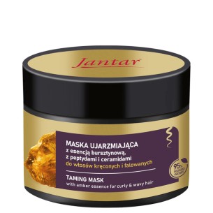 FARMONA Jantar Taming mask with amber essence, peptides, ceramides and macadamia oil, 200 ml FARMONA Jantar Taming mask with amber essence, peptides, ceramides and macadamia oil, 200 ml