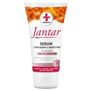 JANTAR MEDICA SERUM WITH AMBER EXTRACT FOR DEMAGED HAIR 30ml JANTAR MEDICA SERUM WITH AMBER EXTRACT FOR DEMAGED HAIR 30ml