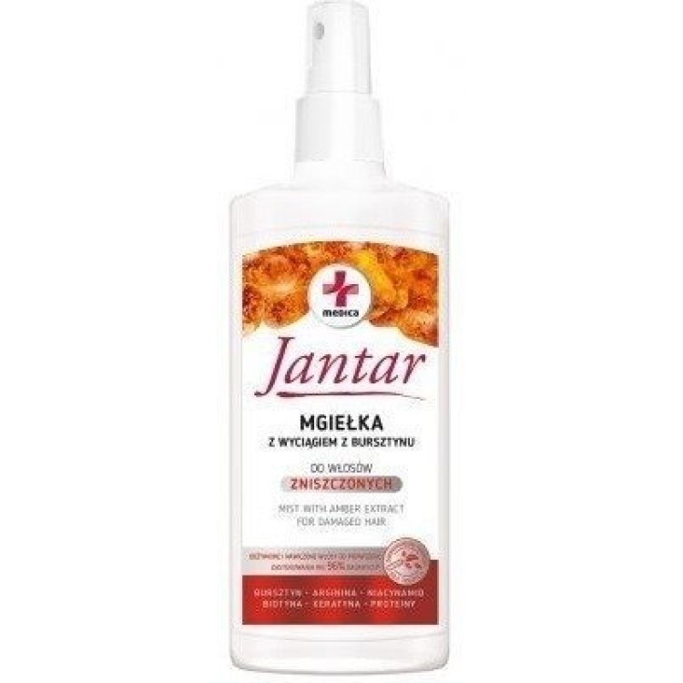 FARMONA Jantar medica Mgielka With Amber Extract For Damaged Hair 200ml