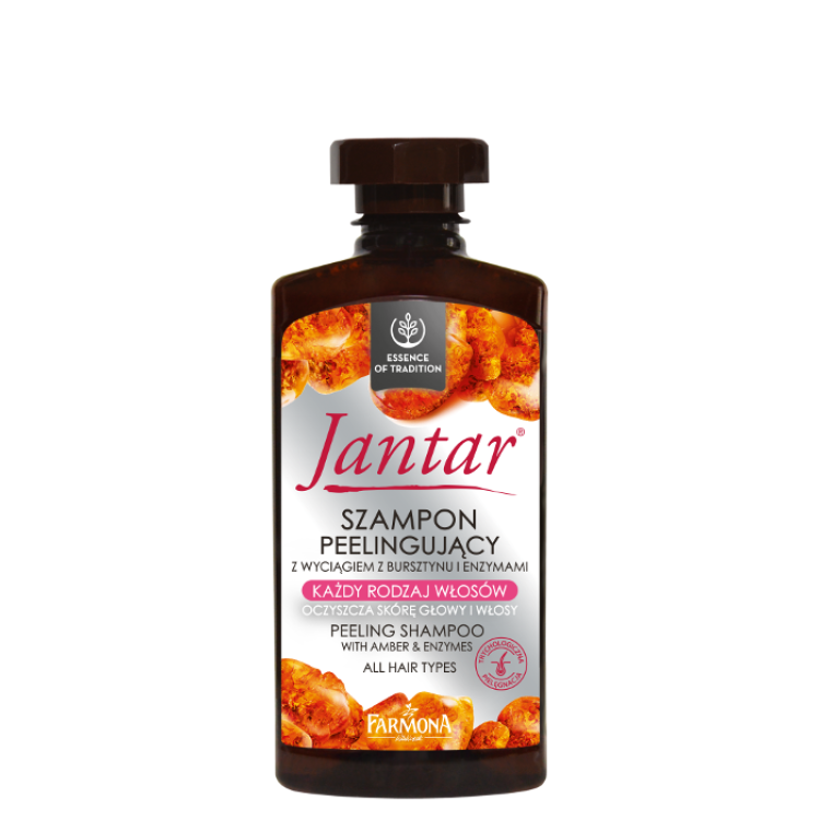 FARMONA JANTAR Peeling shampoo with amber & enzymes, 330ml